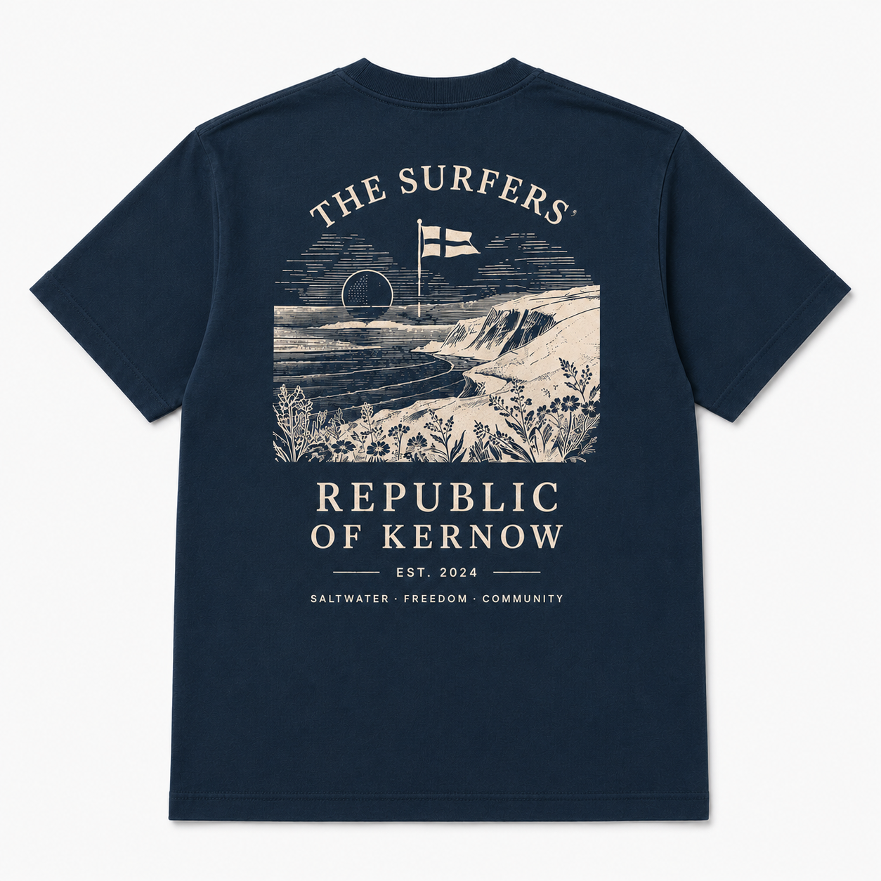 The Founding Tee - Navy